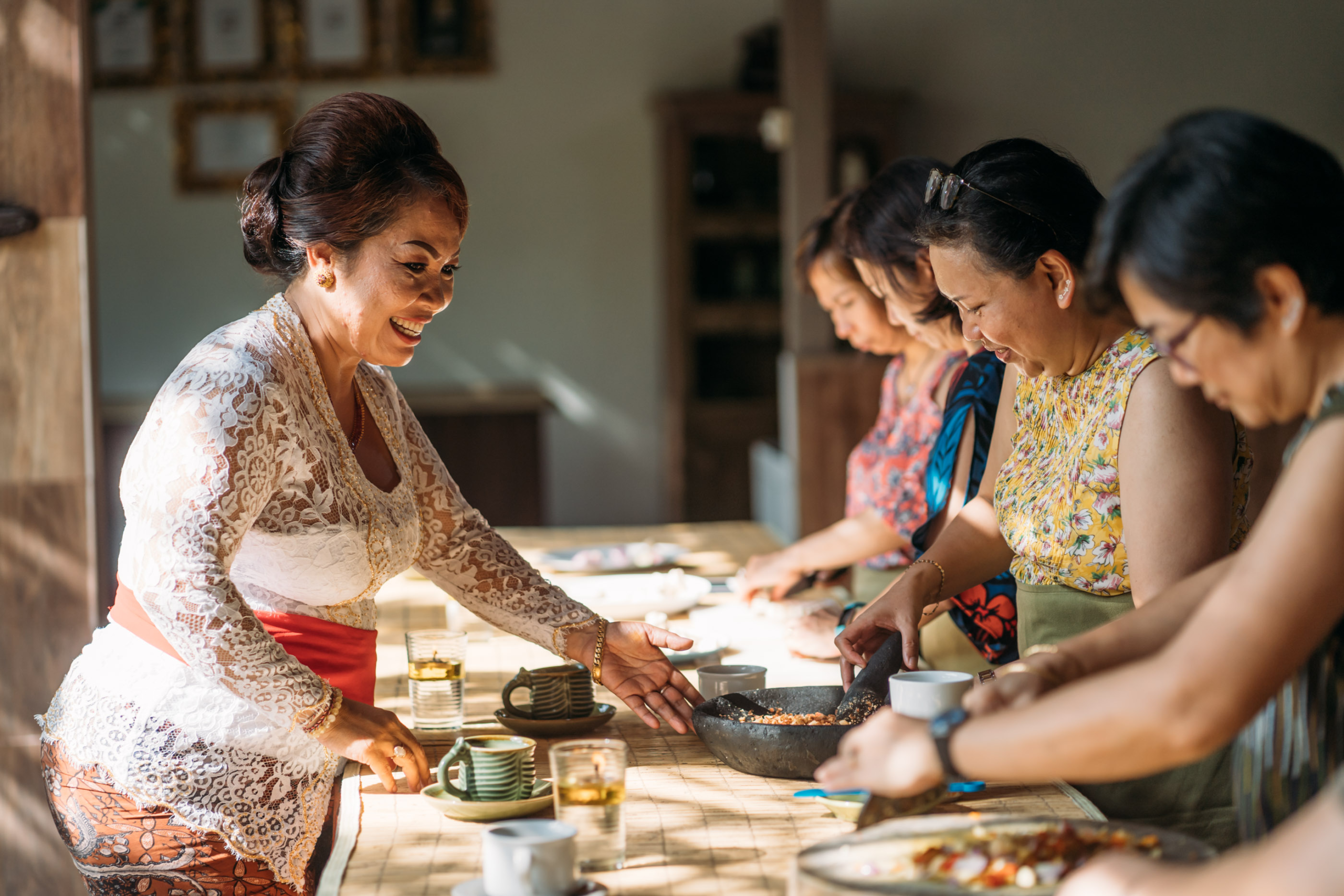 Balinese Cooking, Offering & Purification Experience