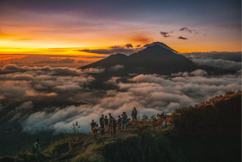 Mount Batur Sunrise Trekking & Natural Hot Springs Tour